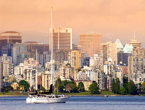 Vancouver skyline